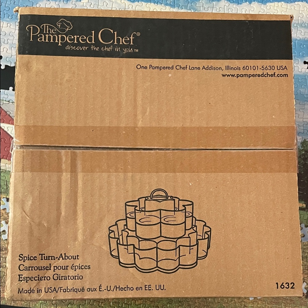 Pampered Chef Spice Organizer